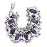 Emperor's Purple Jade Bracelet