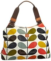 Hot Sale Orla Kiely Matt Laminated Nautical Multi Stem Classic Shoulder 13SENMS024-9600-00 Shoulder Bag,Multi,One Size