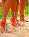 Generic women Barefoot Sandals Foot Jewelry Foot Thongs Bridal Bridesmaid Wedding Sandals Crochet Sandals