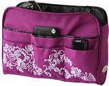 Oliepops Purple Floral Handbag / Purse Organizer Insert Limited Edition