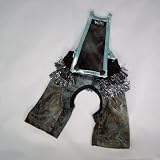 Dog and Cat Flashy High Quality Gray PANTS Small Gray with Green Fringe from the Famous Korean Brand Cocker Papa Mommy Let s Dance Only 1 Left