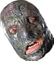 Halloween New Licensed Slipknot Corey #8 1/2 Half Mask Adult Standard