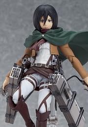 figma 進撃の巨人 ミカサ・アッカーマン (二次出荷分) (ノンスケール ABS&PVC 塗装済み可動フィギュア)
