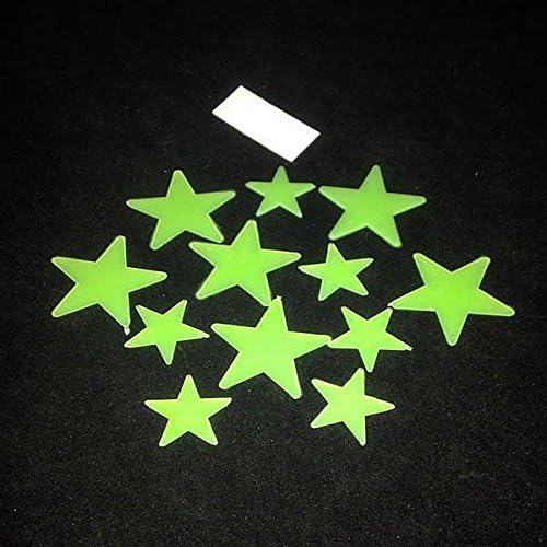 Glow In The Dark Vinyl Kids Baby Home Decor Room Wall Sticker Decals "star01"set18