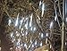 Perfect Holiday Snowfall Meteor Christmas Decoration with US Plug, 50cm, White