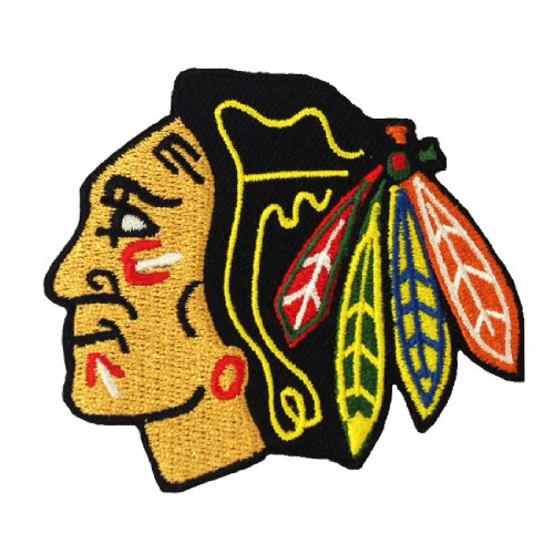 1 X Chicago Blackhawks Logo I Embroidered Iron Patches