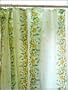 (Price/piece)Floral Design Shower Curtain + 10 PolyResin Hooks, Bathroom Curtain, Bath Collection