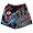Spider-man Black Spider Web Cotton Boxer Shorts for Men (Small Only)