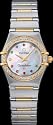 Omega Women's Constellation Iris '95 Quartz Mini Colored Stones Watch #1367.79.00