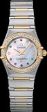 51xHyg6vuJL. SL160  Omega Womens Constellation Iris 95 Quartz Mini Colored Stones Watch #1367.79.00