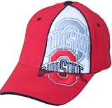 Men`s Ohio State Buckeyes Shadow Logo Flex-Fit Cap
