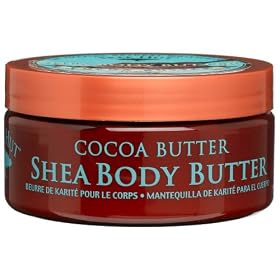Tree Hut Shea Body Butter, Cocoa Butter, 7-Ounce Jar (Pack of 4)