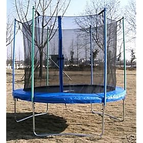 10ft REPLACEMENT TRAMPOLINE NET ONLY - TO FIT TRAMPOLINE WITH 6 POLES - BRAND NEW AND IN STOCK .