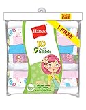 UPC 075338201214 product image for Hanes Girls` ComfortSoft 10-Pack No Ride Up Bikini, PA120B, 6, Assorted | upcitemdb.com