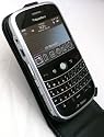 EMARTBUY BLACKBERRY 9000 BOLD FLIP CASE COVER WITH BUILT IN PHONE HOLDER