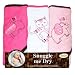 Frenchie Mini Couture Wild Animal Hooded Bath Towel Set, 3 Pack, Girl