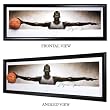 Michael Jordan Chicago Bulls - Wings Nike Concept Poster - Autographed Framed Breaking Through Display Piece