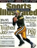 Sports Illustrated August 17 1998 Brett Favre/Green Bay Packers on Cover, Rookies Peyton Manning/Indianapolis Colts & Ryan Leaf/Washington State, Brad Johnson/Minnesota Vikings, Jake Plummer/Arizona Cardinals