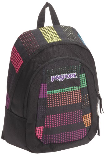 Jansport Mini Trinity, Sac &agrave; dos - Noir, Synth&eacute;tique