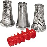 Roma Tomato Strainer 4 Piece Accessory Kit