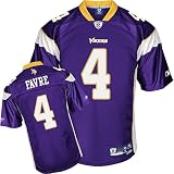 Reebok Minnesota Vikings Brett Favre Youth (8-20) Premier Jersey Small