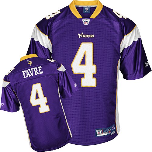 Reebok Minnesota Vikings Brett Favre Youth (8-20) Premier Jersey Small