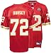 Men?s Glenn Dorsey #72 Kansas City Chiefs NFL Jersey (2008 Rookie) Replica by Reebok (RED)(Size=SMALL)