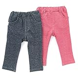 Bobson(ボブソン) ロングパンツ (80～130cm) キムラタンの子供服 (77466x77966-163) ローズ 90