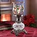 Victorian Style Holly Painted Small Table Lamp by Collections Etc