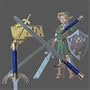 The Legend of Zelda-Ocarinia of Time Replica Sword