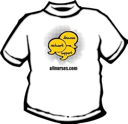 AN Deco Bubbles White T-Shirt XXL