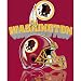 Northwest Washington Redskins Gridiron Fleece Throw