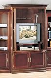 18th Century Cherry Finish Entertainment Center