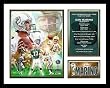 Dan Marino Miami Dolphins NFL Framed Photograph Career Milestone Collage