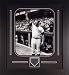 Mickey Mantle New York Yankees MLB Framed Photograph Tipping his Cap with Team Medallion