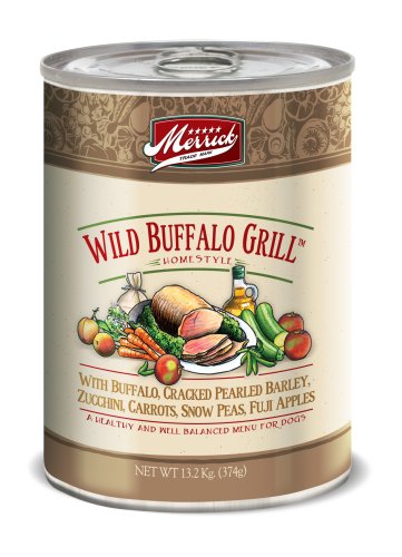 More image Merrick Wild Buffalo Grill Dog Food 13.2 oz (12 Count Case)