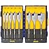 IRWIN Tools Speedbor Blue Groove Pro Spade Bit Set with Case, 8-Piece (341008)