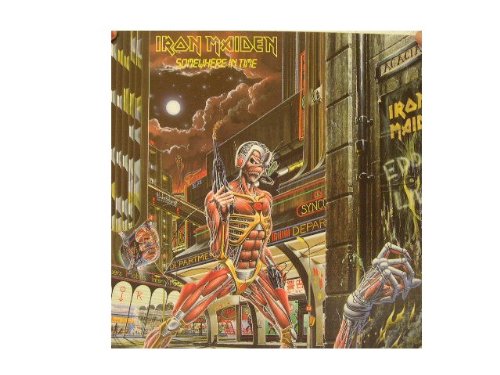 Iron Maiden Poster Somewhere In Time Flat
