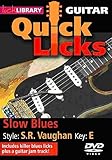 Quick Licks - Stevie Ray Vaughan Slow Blues DVD For Guitar
