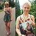 Fashion Lion Head Gold Tone Necklace Chunky Choker Chain Pendant