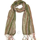 Women's Green Scarf - Versatile and dazzling scarf for women - Perfect for all seasons - Pashminas