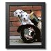 Firefighter Puppy Dog Fire Boat 1 Animal Picture Framed Art Print