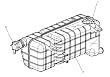 Volvo Truck Coolant Expansion Tank with Caps 21096702 Volvo Truck Coolant Expansion Tank with Caps 21096702