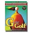G is for Golf Mystery Jigsaw Puzzle by TDC (Includes 2 500-piece puzzles)