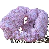 Sarah Shopping Cart / High Chair Cover in Pink Paisley