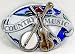 Country Music Enamel Pewter Buckle