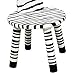 Teamson Kids - Safari Stool with Coat Rack - Zebra