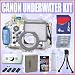 Photo : Canon WP-DC27 Waterproof Case for Canon PowerShot SD990IS + Underwater Accessory Kit