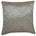 Decorative Handmade Cushion Cover / Pillow Sham With Diamond Pattern - Taupe
