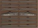 E Extension Set with Manual Turnouts Z scale